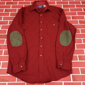 Vintage Pendleton Wool Board Shirt Long Sleeve Button Up Made in USA